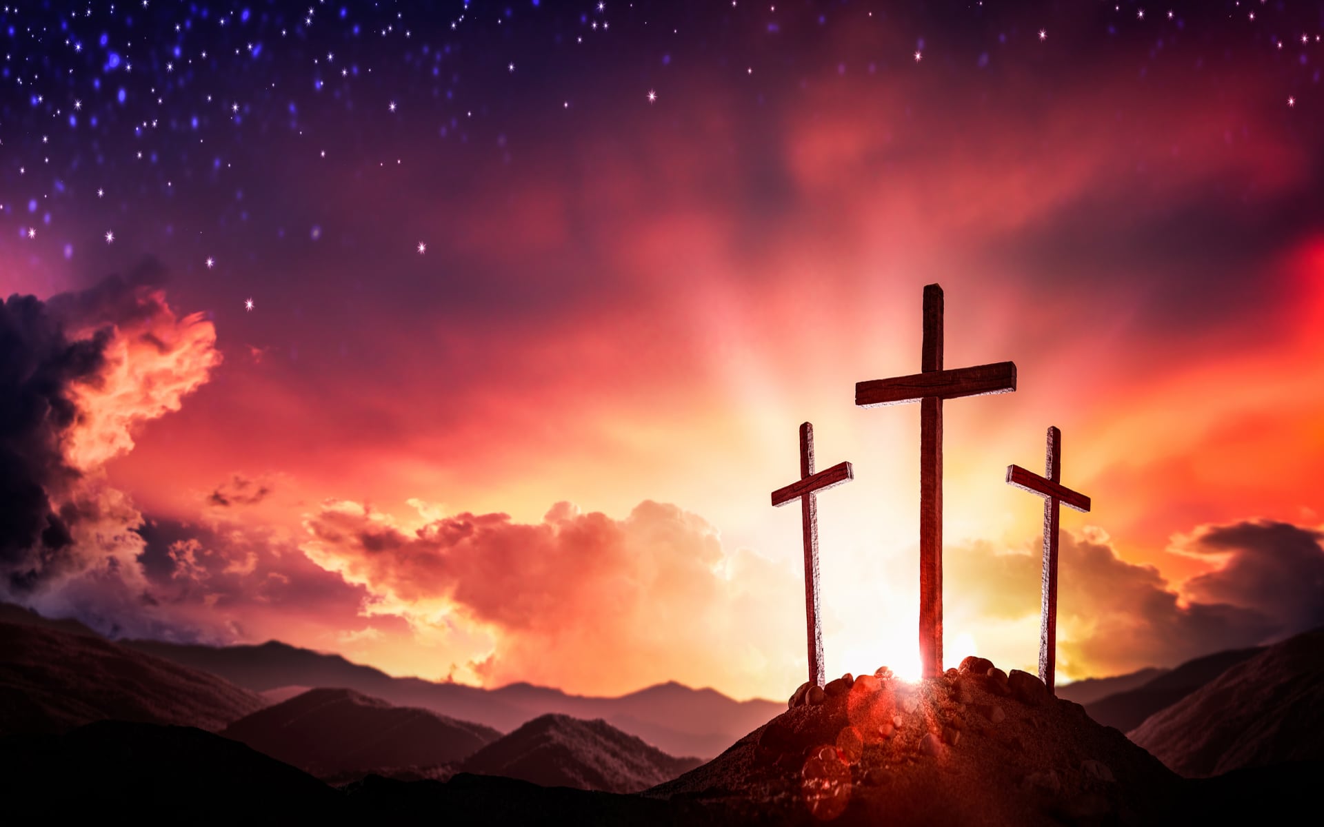 Picture of the Cross for repentance - Jesus is the Messiah and the Gospel